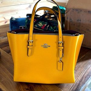 Coach mollie tote 25